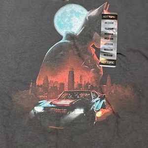 Batman batmobile poster tshirt